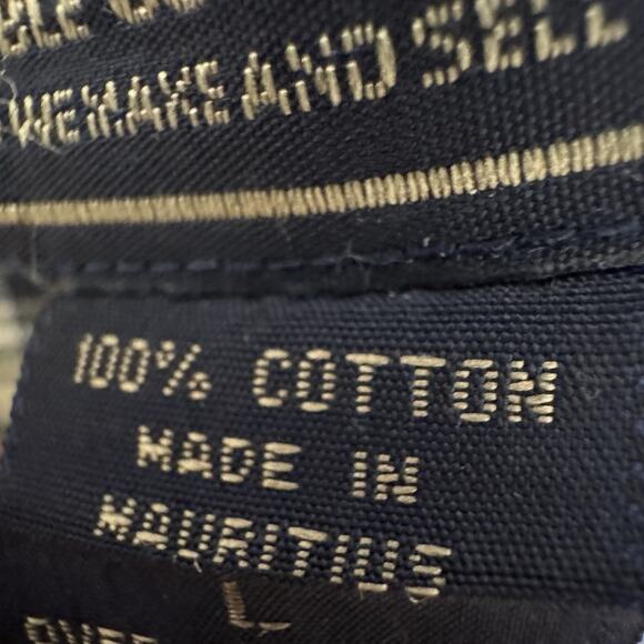 Vtg Abercrombie & Fitch Size Large Shirt Flannel Button Down Plaid - Picture 6 of 8